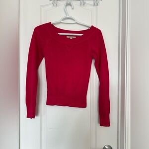 RW&CO. Vibrant Pink Knit Sweater
